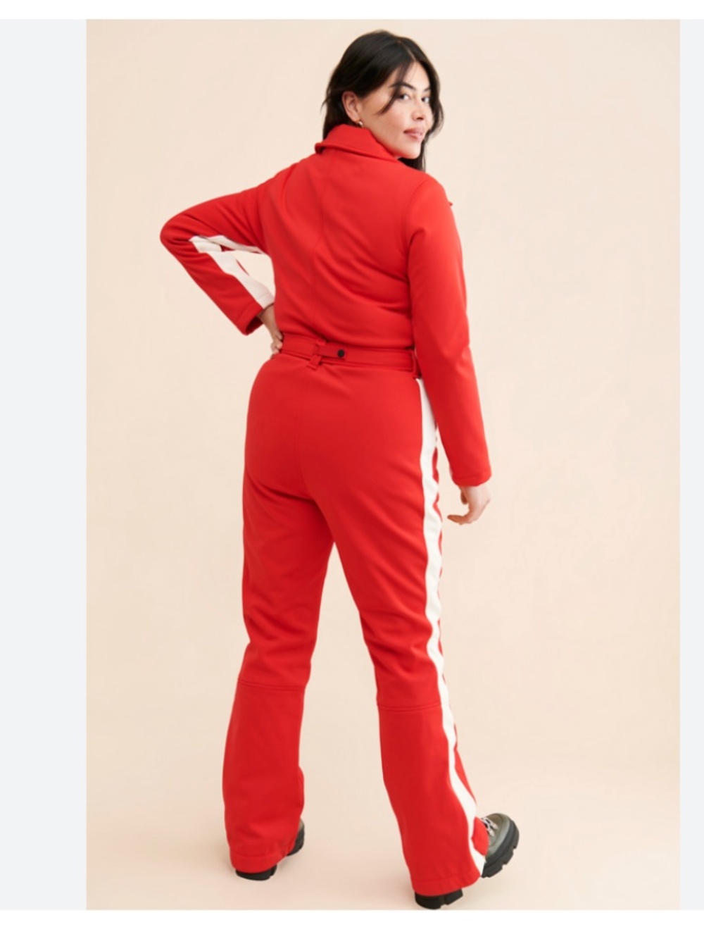 Slope Siren Small S red ski suit one piece ski - Picture 2 of 11